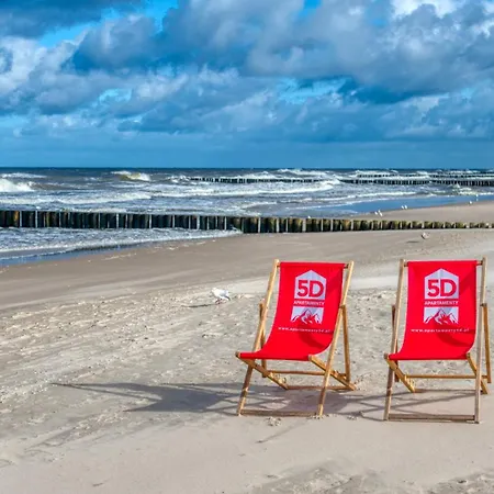 209 Z 2 Sypialniami I 2 Lazienkami Przy Plazy - 5d アパート ニエホジェ