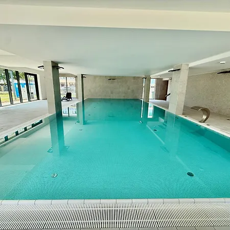 209 Z 2 Sypialniami, 2 Lazienkami, Z Basenem, Sauna, Jacuzzi, Przy Samej Plazy - 5d Apartman Niechorze